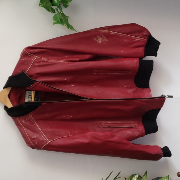 Vintage Wilson Leather Bomber Jacket. - Picture 7 of 15